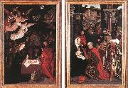 Adoration of the Shepherds and Adoration of the Magi unknow artist